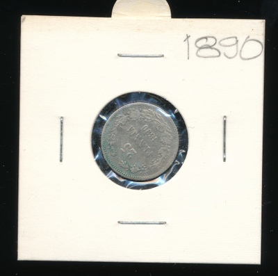 25 PENNI 1890 kolikko