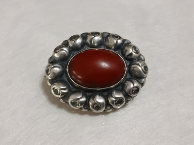 Georg Jensen? HOPEA Vintage Meripihka solki 830S