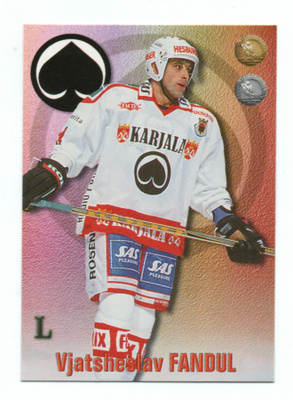 Jääkiekko n:o 260 1998-99  VJATSHESLAV FANDUL Ässät. Pori.