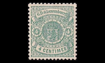 Luxemburg 29 * Vaakuna 4 C (13) (1875)