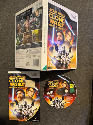Star Wars The Clones Wars - Republic Heroes WII