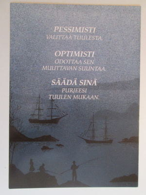 KULKEMATON PESSIMISTI OPTIMISTI JUHA AARREPALO