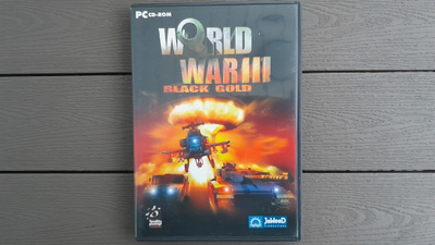 PC CD: World War III: Black Gold peli (2001)
