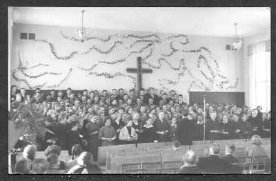 Ristin Voitto opiston ryhmäkuva (1956)