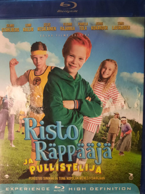 RISTO RÄPPÄÄJÄ JA PULLISTELIJA Blu-ray UUSI