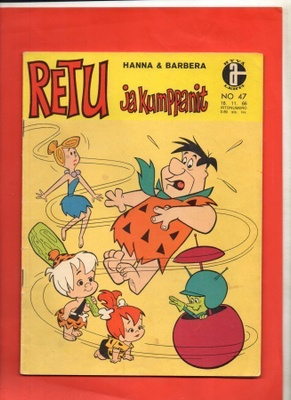 Retu ja kumppanit n:o 47 1966 Keräilysarja vanhoja autoja