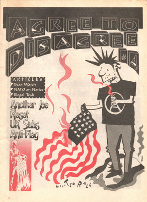 AGREE TO DISAGREE #4 fanzine USA 1997