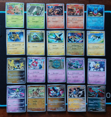 Pokemon kortit 20kpl (#164 Temporal Forces)