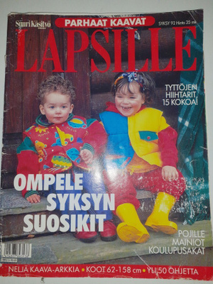 Suuri käsityö Parhaat kaavat lapsille syksy 92