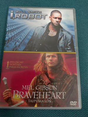 I, ROBOT + BRAVEHEART (tuplaboksi)***