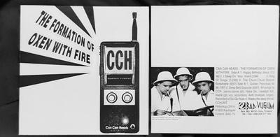 Can Can Heads - Formation Of Oxen With Fire 7" EP