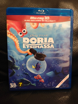 Doria etsimässä (2016) Blu-ray 3D + Blu-ray Suomijulkaisu