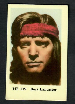 Keräilykuva - Burt Lancaster HB 139