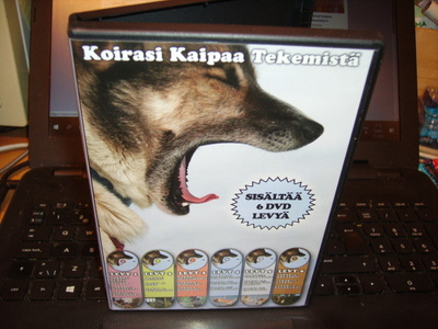 6DVD : Koirasi kaipaa tekemistä ( sis. postikulut )