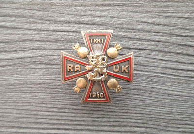 Kurssiristi  Tykistön Koulutuskeskus 1 RAUK 1940