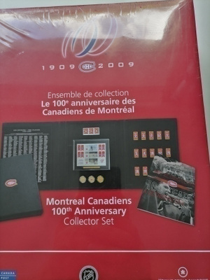 Montreal 100 v juhlaraha /postimerkki kokoelma jääkiekko