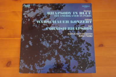 Gershwin:Rhapsody in Blue/Ein Amerikaner in Paris-LP.
