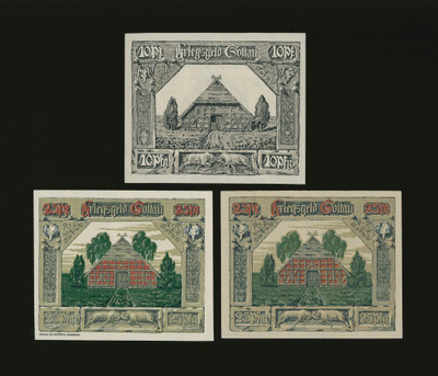 Saksa Notgeld 10, 2 x 25 Pfennig, Soltau 1919-21