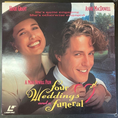 Four Weddings And A Funeral LaserDisc