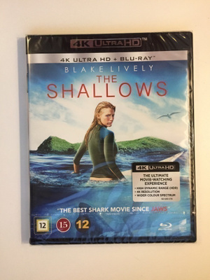 The Shallows (4K Ultra HD + Blu-ray) Blake Lively (UUSI)
