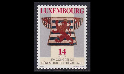 Luxemburg 1342 ** Sukututkimus ja heraldiikka kongressi (199