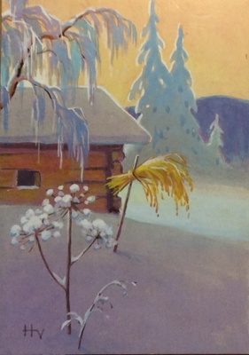Hugo Vartiainen - Lato talvimaisemassa