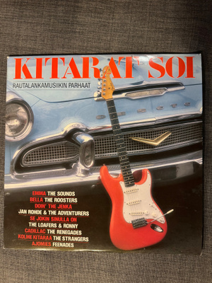 Kitarat soi Rautalankamusiikin parhaat lp