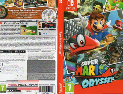 super mario odyssey (80 082) k NIN.SWITCH 7 - ikäraja