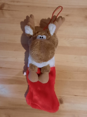 Hirvi joulusukka metsästäjälle