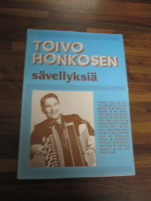 TOIVO HONKOSEN SÄVELLYKSIÄ : nuottivihko 19 sivua