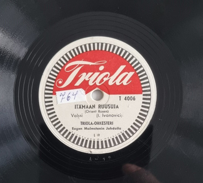 Savikiekko 1951 - Triola Orkesteri - Triola T 4006
