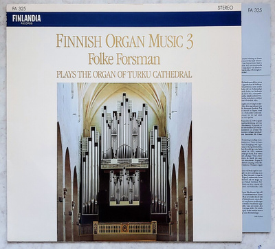FOLKE FORSMAN: Finnish Organ Music 3 – Finlandia LP 1982