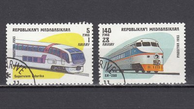 Madagaskar 1993 Mi 1562, 1564 Vetureita