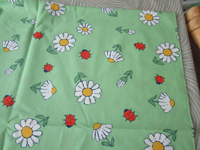 Retro Finlayson kangas, "Leppäkertut", uusi