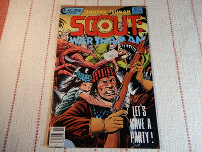 ECLIPSE COMICS : SCOUT  11-1989