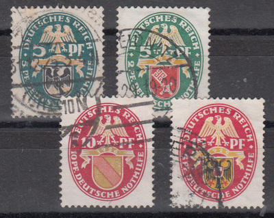 REICH 1925-1929 Nothilfe