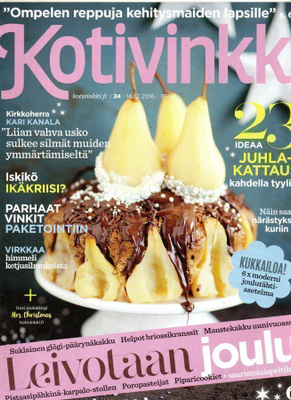 Kotivinkki n:o 24 2016 Leivotaan Jouluna. Espoo  Lintuvaara.