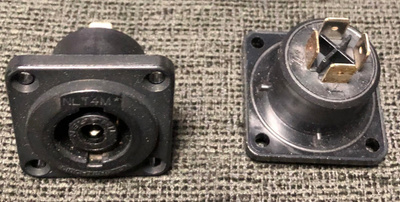 Neutrik speakON NL 4 runkoliitin