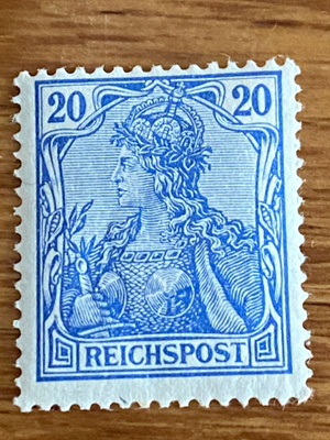 SAKSA REICH 1902 GERMANIA**