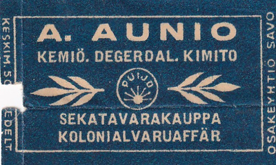 Kemiö - Degerdal - Kimito, A. Aunio    8/8