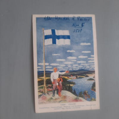 PK lippusarja Kansallislippu k-41