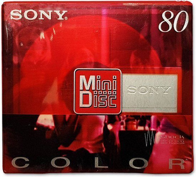 Sony Minidisc yksi ylläri MD 