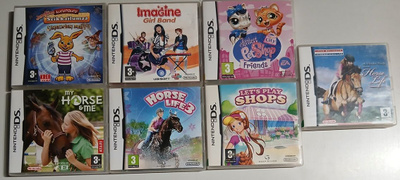 Nintendo DS 7 lasten peliä