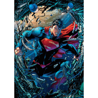 SUPERMAN SCRAP 1000 PIECE PUZZLE	(79 433)	45cm x 66cm palape
