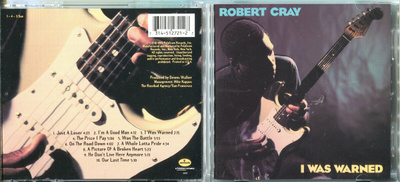 ROBERT CRAY . CD-LEVY . I WAS WARNED