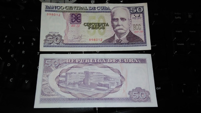 Kuuba Cuba 50 Pesos 2018 Calixto García Iñiguez P123j XF-VF