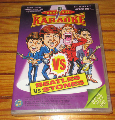 Knockout Karaoke VS Beatles Vs Stones uusi