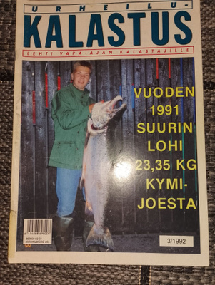 urheilukalastus 3/1992