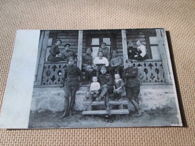 vintage I Maailmansota postikortti replika