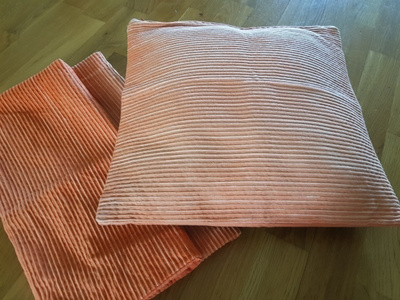 Oranssi Tyynynpäällinen / Koristetyynynpäällinen - yht. 3kpl